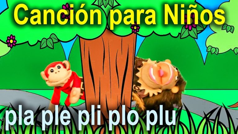 Canción para niños pla ple pli plo plu - El Mono Sílabo - Videos Infantiles - Educación para Niños #