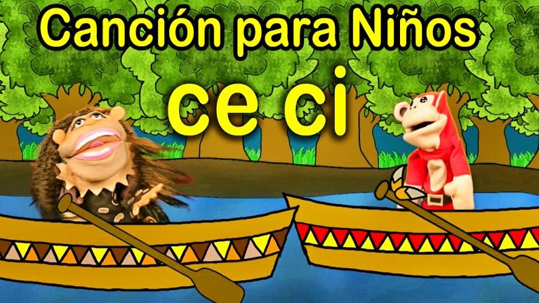 Canción ce ci - El Mono Sílabo - Videos Infantiles - Educación para Niños #