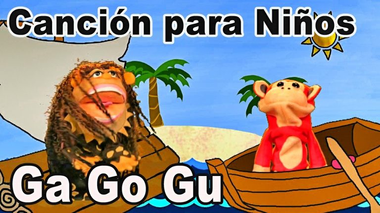 Canción ga go gu - El Mono Sílabo - Videos Infantiles - Educación para Niños #