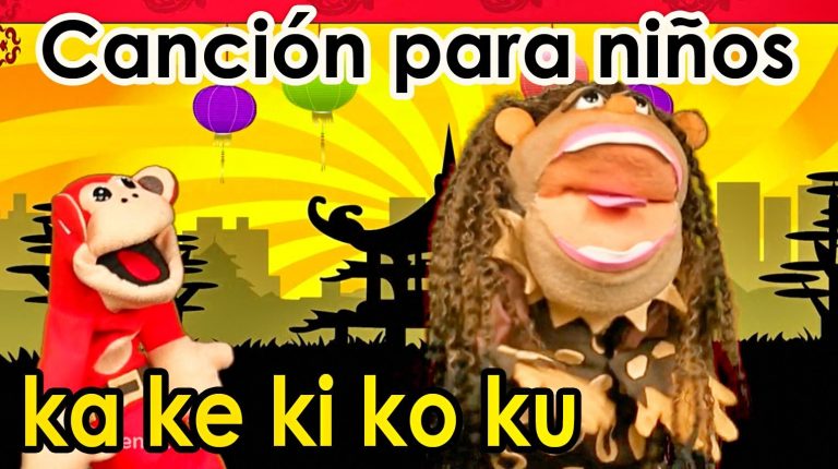 Canción ka ke ki ko ku - El Mono Sílabo - Videos Infantiles - Educación para Niños #