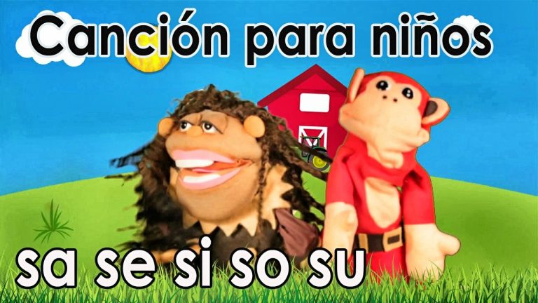 Canción sa se si so su - El Mono Sílabo - Videos Infantiles - Educación para Niños #