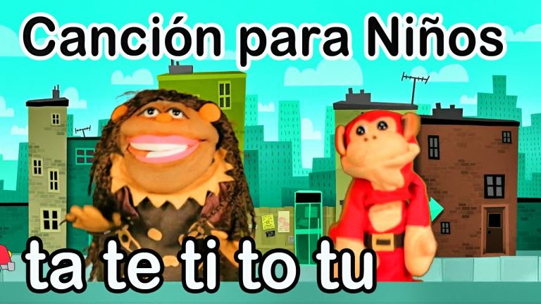 Canción ta te ti to tu - El Mono Sílabo - Videos Infantiles - Educación para Niños #