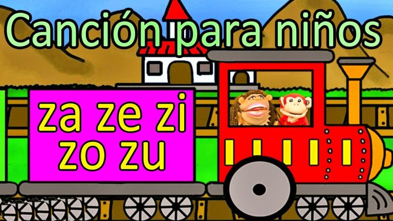 Canción za ze zi zo zu - El Mono Sílabo - Videos Infantiles - Educación para Niños #